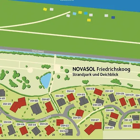 Friedrichskoog-strandpark 18 * フリードリッヒシュコオク